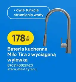 Castorama Bateria kuchenna Milo Tira z wyciąganą wylewką oferta