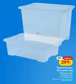 Castorama Pojemnik Kaio 43 l z pokrywą oferta