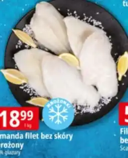 E.Leclerc Limanda filet bez skóry mrożony oferta