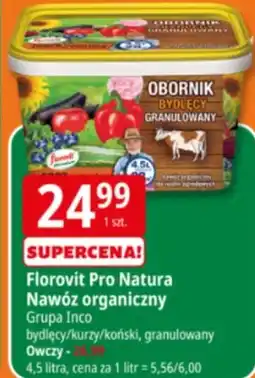 E.Leclerc Florovit Pro Natura Nawóz organiczny oferta