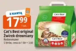 E.Leclerc Cat's Best original Żwirek drewniany oferta
