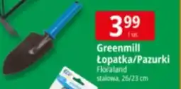 E.Leclerc Greenmill Łopatka/Pazurki Floraland stalowa, 26/23 cm oferta