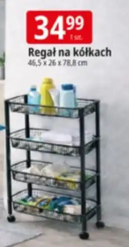 E.Leclerc Regał na kółkach 46,5 x 26 x 78,8 cm oferta