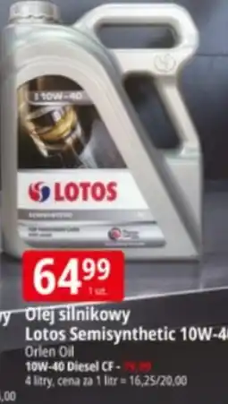 E.Leclerc Olej silnikowy Lotos Semisynthetic 10W-40 oferta