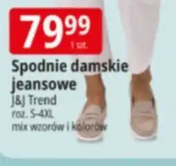 E.Leclerc Spodnie damskie jeansowe J&J Trend oferta