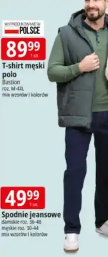 E.Leclerc T-shirt męski polo Bastion oferta