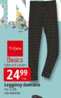 E.Leclerc Legginsy damskie Tissaia Basics oferta