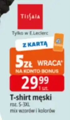 E.Leclerc T-shirt męski oferta