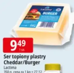 E.Leclerc Ser topiony plastry Cheddar/Burger oferta