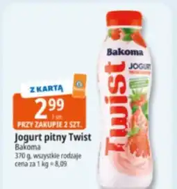 E.Leclerc Jogurt pitny Twist Bakoma oferta