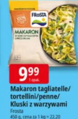 E.Leclerc Makaron tagliatelle/tortellini/penne/Kluski z warzywami Frosta oferta
