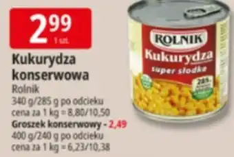 E.Leclerc Kukurydza konserwowa Rolnik oferta