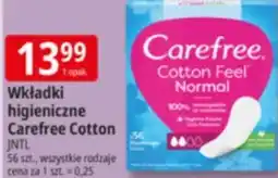 E.Leclerc Wkładki higieniczne Carefree Cotton oferta