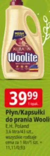 E.Leclerc Płyn/Kapsułki do prania Woolite oferta