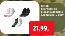 Lidl Skarpetki do biegania damskie lub męskie, 2 pary oferta