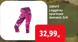 Lidl Legginsy sportowe damskie 3/4 oferta