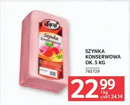 Selgros Szynka konserwowa oferta