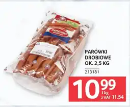 Selgros Parówki drobiowe oferta