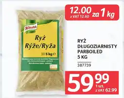 Selgros Ryż długoziarnisty parboiled oferta