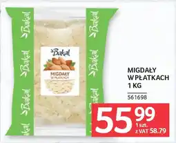 Selgros Migdały w płatkach oferta