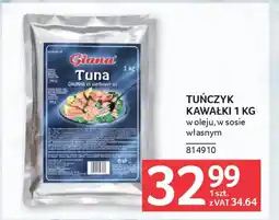 Selgros Tuńczyk kawałki oferta