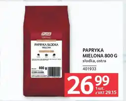 Selgros Papryka mielona oferta