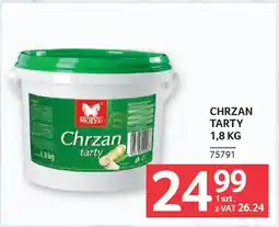Selgros Chrzan tarty oferta