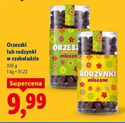 Lidl Orzeszki w czekoladzie oferta