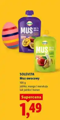 Lidl Mus owocowy jabłko oferta