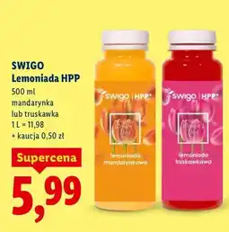 Lidl Lemoniada HPP mandarynka oferta