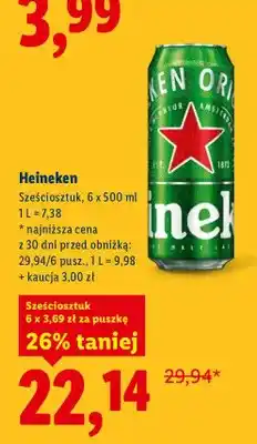 Lidl Piwo 6-pak oferta