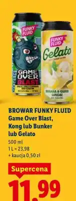Lidl Piwo Game Over Blast oferta
