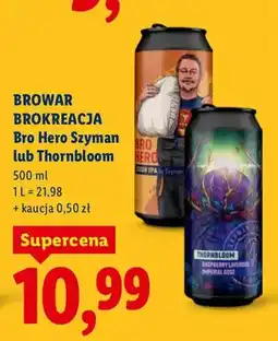 Lidl Piwo Bro Hero Szyman oferta