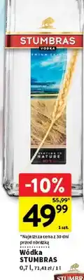 Intermarche Wódka Stumbras oferta