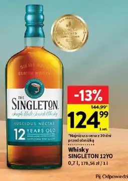 Intermarche Whisky Singleton 12YO oferta
