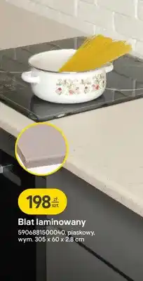 Castorama Blat laminowany piaskowy 305x60x2.8 cm oferta