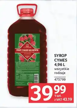 Selgros Syrop cymes oferta