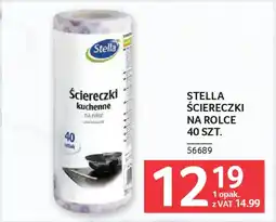 Selgros Stella ściereczki na rolce oferta
