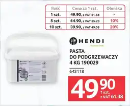 Selgros Pasta do podgrzewaczy oferta