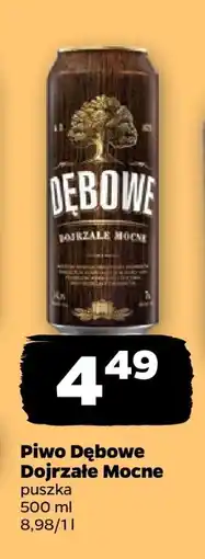 Netto Piwo DĘBOWE DOJRZAŁE MOCNE oferta