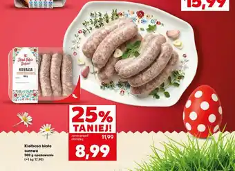 Kaufland Kiełbasa biała surowa oferta