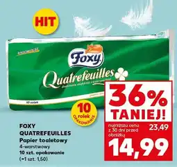 Kaufland Papier toaletowy Quatrefeuilles 4-warstwowy oferta