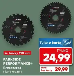 Kaufland Brzeszczot śr. tarczy 190 mm, różne rodzaje oferta