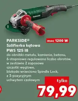 Kaufland Szlifierka kątowa PWS 125 I8 oferta
