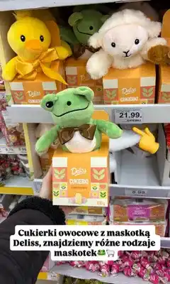 Dino Cukierki owocowe z maskotką, różne rodzaje oferta