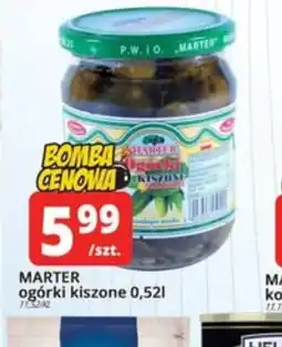 Szyneczka Marter ogórki kiszone oferta