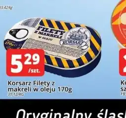 Szyneczka Korsarz Filety z makreli oferta