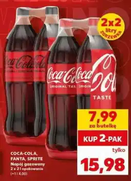 Kaufland COCA-COLA, FANTA, SPRITE Napój gazowany oferta