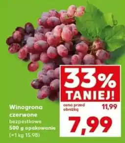 Kaufland Winogrona czerwone oferta