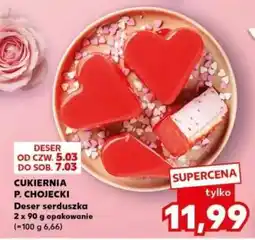 Kaufland Deser serduszka oferta